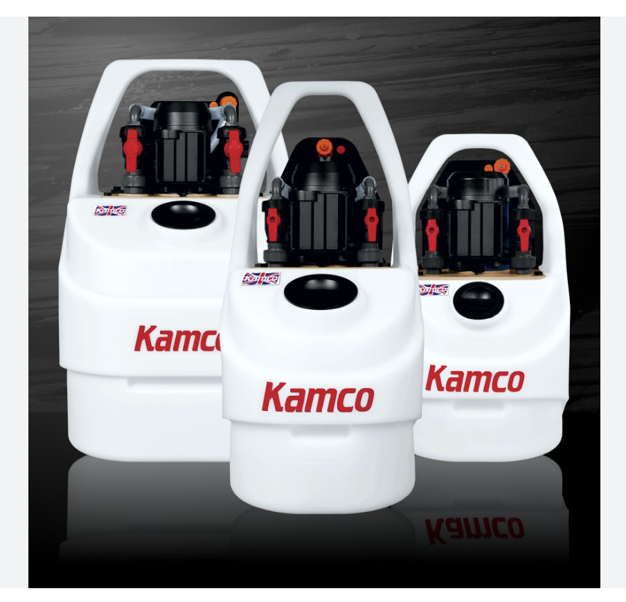 Kamco professional power flushing machines - CF20, CF40, CF90 models